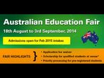 Australian Education Fair 2014 in India