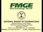 NBE announces online registration dates for FMGE (Screening Test)