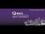 RICS School at Amity University announces MBA admissions