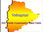 Telangana SSC Public Examinations March 2015 Time-Table