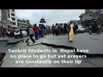 Nepal's Sanskrit students: Nowhere to go but prayers on lips