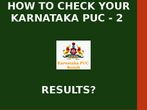 How to Check Karnataka PUC 2 - 2015 Results? Check on website & SMS