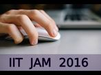 What is new about IIT JAM 2016?