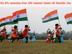 Six KVs Operating from AFS Suspend classes till Republic Day