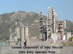 Cement Corporation of India Recruitment for Data Entry Operator Posts