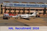 HAL Recruitment Drive 2016 for Various Posts at Lucknow and Bangalore
