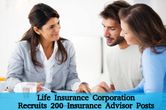 LIC Amravati Recruitment for 200 Insurance Advisor Posts 2016