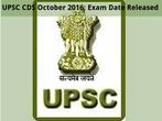 UPSC CDS October 2016: Exam Date Released