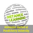 Admission Begin at Pondicherry University for Distance Learning Course