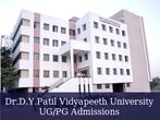 Dr.D.Y.Patil Vidyapeeth University Announces UG/PG Admissions Dr.D.Y.Patil Vidyapeeth University Announces UG/PG Admissions