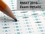 RMAT 2016: Exam Details