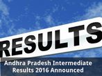Andhra Pradesh Intermediate Results 2016 Announced