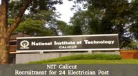 NIT, Calicut: Job Openings for 24 Electrician Post 2016