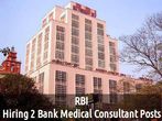 RBI is Hiring 2016: Vacancy for 2 Bank Medical Consultant Posts