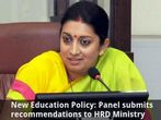New Education Policy: Panel submits recommendations to HRD Ministry