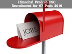 HPPSC Job Openings for 67 Medical Officer & Asst Engineer Posts 2016