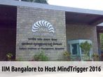 IIM Bangalore to Host MindTrigger 2016