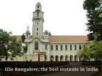 QS declares IISc Bangalore the best institute in India