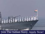 Indian Navy Offers Executive/Technical/Submarine Branch Employment