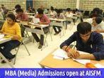 MBA (Media) Admissions open at AISFM