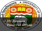 Delhi University has released the final cut off list!