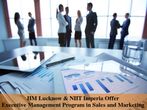 Management Program in Sales & Marketing By IIM Lucknow & NIIT Imperia Management Program in Sales & Marketing By IIM Lucknow & NIIT Imperia
