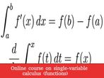 Single-variable calculus: Free online course Single-variable calculus: Free online course