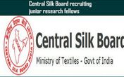Central Silk Board recruiting junior research fellows