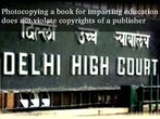 Does photocopying a book violate copyright?