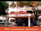 Register for admission in IHM Aurangabad