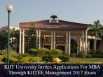 KIIT University Releases KIITEE Management Exam Dates, Apply Now!