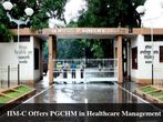 IIM-C Offers PGCHM in Healthcare Management