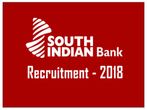 South Indian Bank Recruitment 2018: Enrol In PGDBF And Become A PO