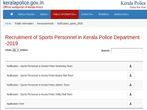 Kerala Police Recruitment 2019: Apply Offline For 63 Sports Personnel Before June 10