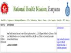 NHM Haryana Recruitment: Apply Online For 328 MLHP-Cum-CHO Posts. Earn Up To Rs. 25,000 A Month