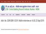 CSIR Recruitment For 56 Project Assistants And Research Associates Posts Through 'Walk-In' Selection