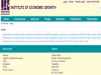 Institute of Economic Growth: Apply For 123 Field Investigators Post Through 'Walk-In' Selection