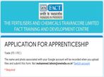 FACT Recruitment 2020 For 98 Trade Apprentices Post, Apply Online Before February 28