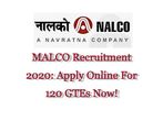 NALCO Recruitment 2020 For 120 Graduate Engineer Trainees (GTEs), Apply Online Before June 15 NALCO Recruitment 2020 For 120 Graduate Engineer Trainees (GTEs), Apply Online Before June 15