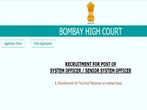 Bombay High Court Recruitment 2020 For 111 System Officer And Senior System Officer Posts
