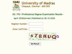 Madras University Arrear Result 2020 Declared