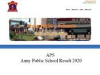 Army Public School Result 2020 Declared, Check APS CSB Result 2020 For PRT, PGT And TGT