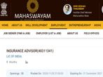 LIC Recruitment 2020: Apply Online For 50 Insurance Advisor Posts At Mahaswayam