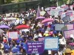 Karnataka: Thousands Of School Teachers, Staff Protest Against 30 Per Cent Fee Reduction