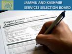 JKSSB Recruitment 2021 For 927 JE/Draftsman/Junior Steno And Other Posts, Apply Online At jkssb.nic.in