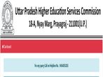 UPHESC Recruitment 2021 For 2002 Assistant Professor Posts, Online Application Commences From February 25