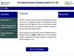 JIPMAT 2021 Registration Begins