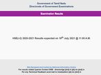 TN HSC Result 2021 Declared, Check TNDGE Tamil Nadu 12th Result 2021 Links