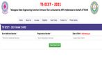 TS ECET Results 2021 Released, Download Telangana ECET Rank Card 2021