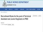 Goa PWD Recruitment 2021 For 368 Junior Engineers And Technical Assistants, Apply Online Before September 27 Goa PWD Recruitment 2021 For 368 Junior Engineers And Technical Assistants, Apply Online Before September 27